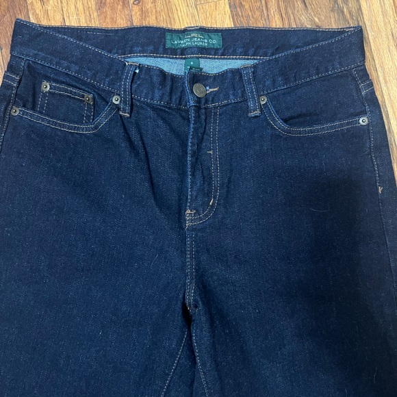 LRL Lauren Jeans Co Boot Cut Stretch Jeans Denim Woman's Size 6 - Picture 2 of 4